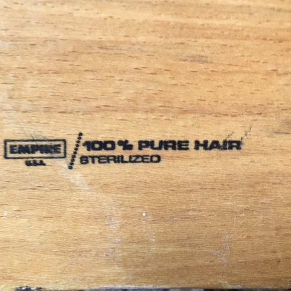 Vintage Empire USA pure hair shoe brush - Picture 2 of 5